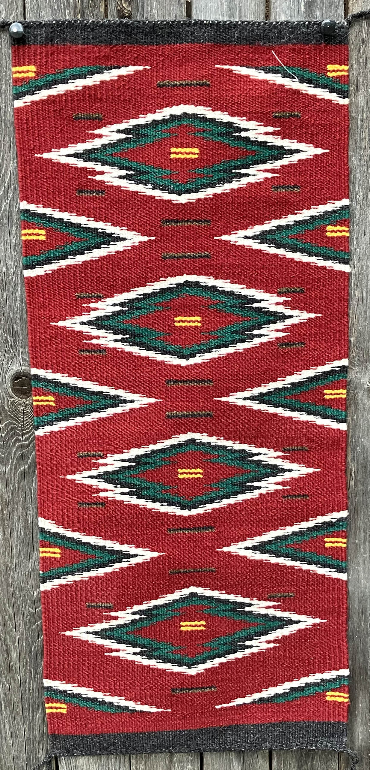 Pricilla Warren | Navajo Runner Weaving | Penfield Gallery of Indian Arts | Albuquerque, New Mexico